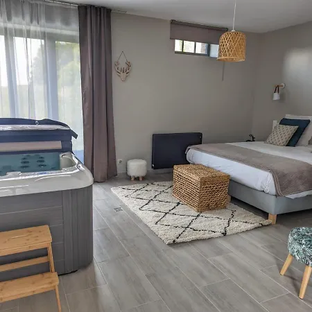 B&B Le Clos Des Lys - Avec Jacuzzi - Nemours Treuzy-Levelay