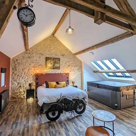 B&B Le Clos Des Lys - Avec Jacuzzi - Nemours Treuzy-Levelay
